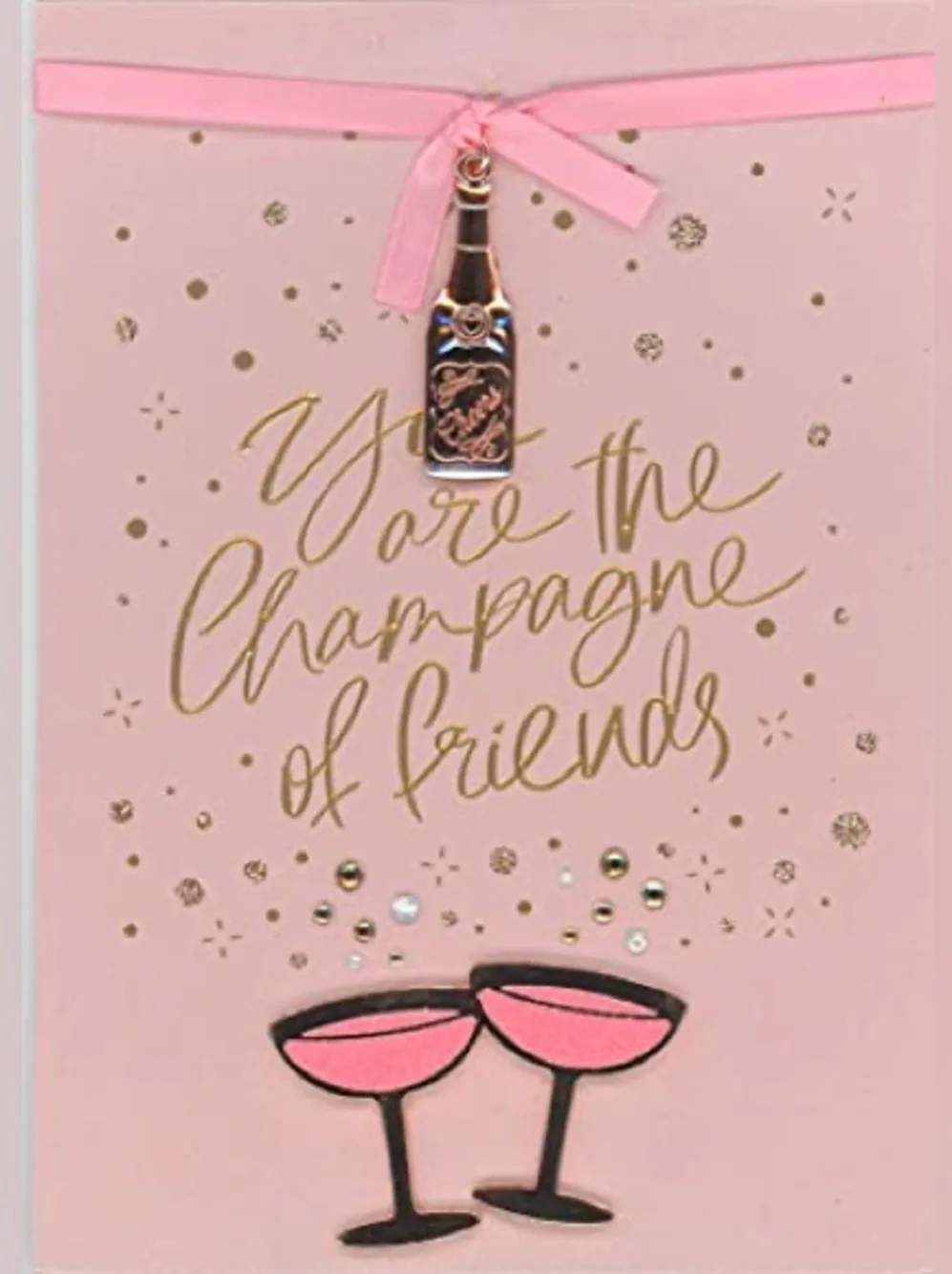 🆕Papyrus 3D “Champagne Of Friends” Greeting Card
